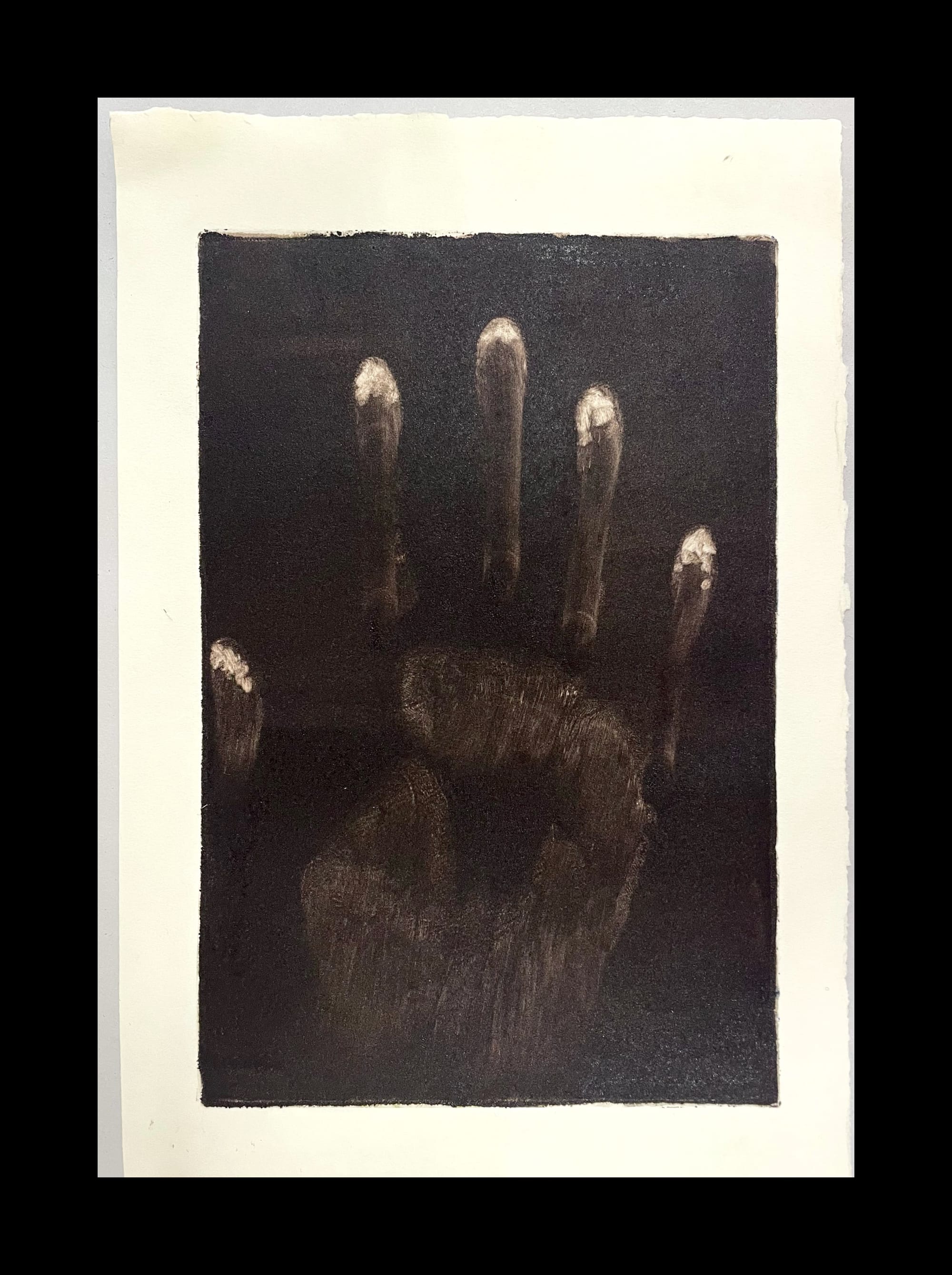 The Other Side, 2021, Monoprint