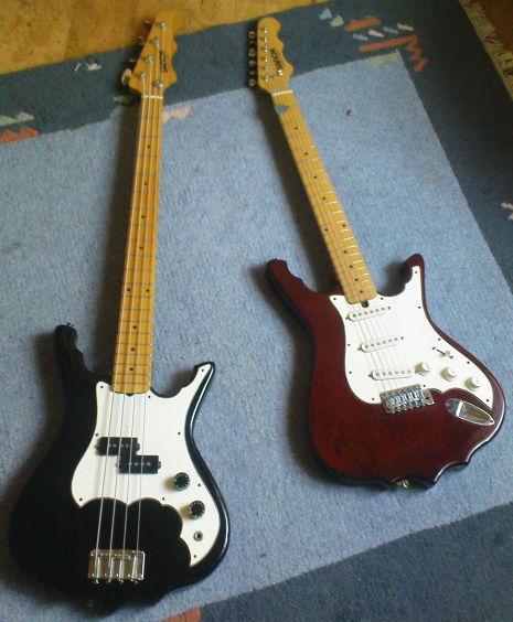 ...meine allererste E-Gitarre - Sanox Sound Creator