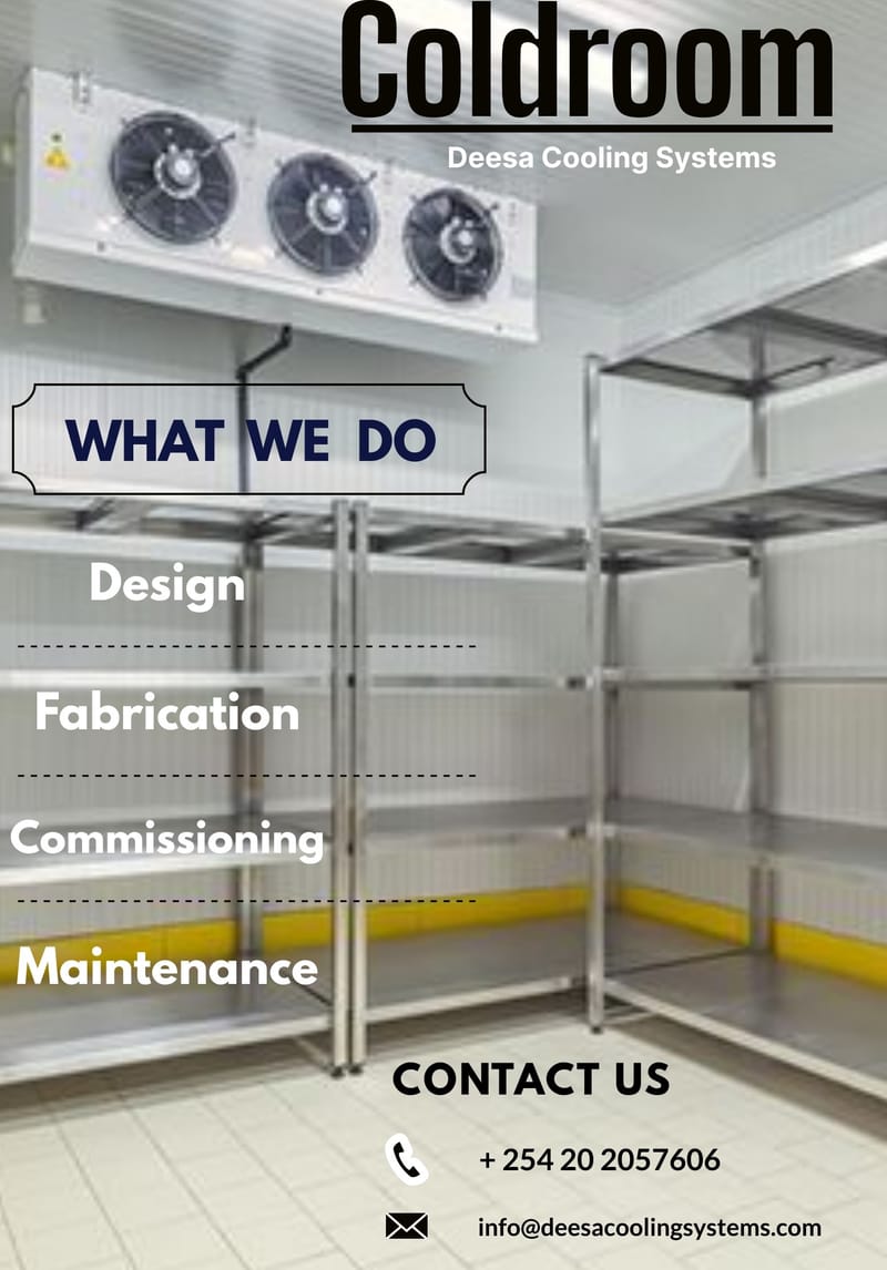 Cold room facility design & installation