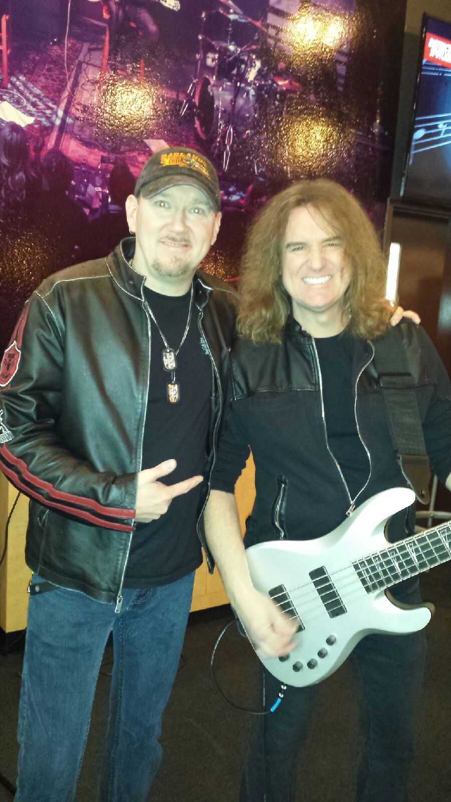 at the Rock & Roll Academy with Bassist Dave Ellefson (Megadeth)