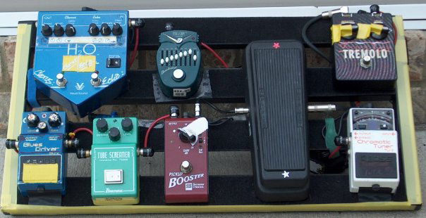 my Main Pedal board.