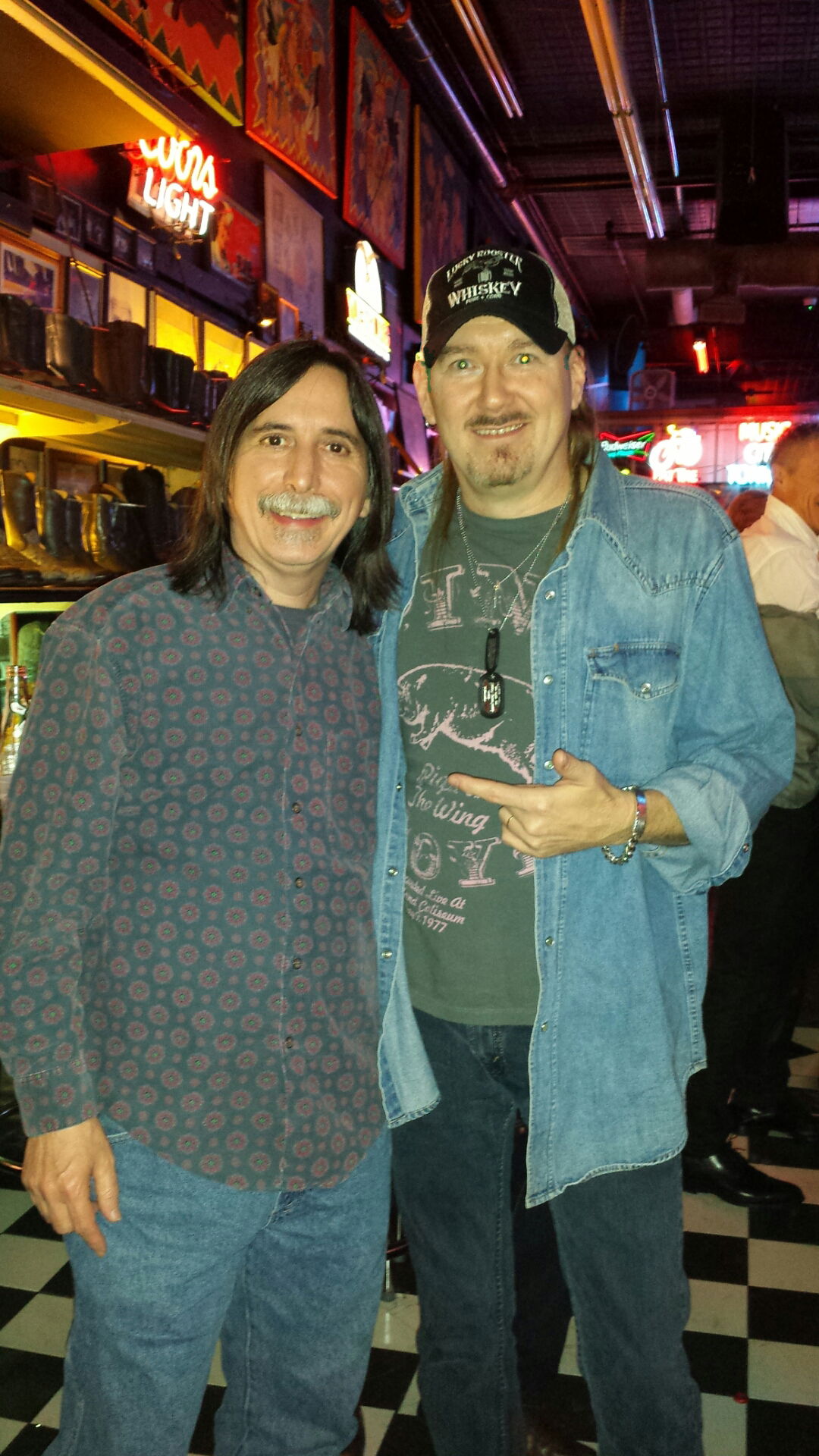 w/ Guitar Great Jack Pearson (Allman Bros.) in Nashville