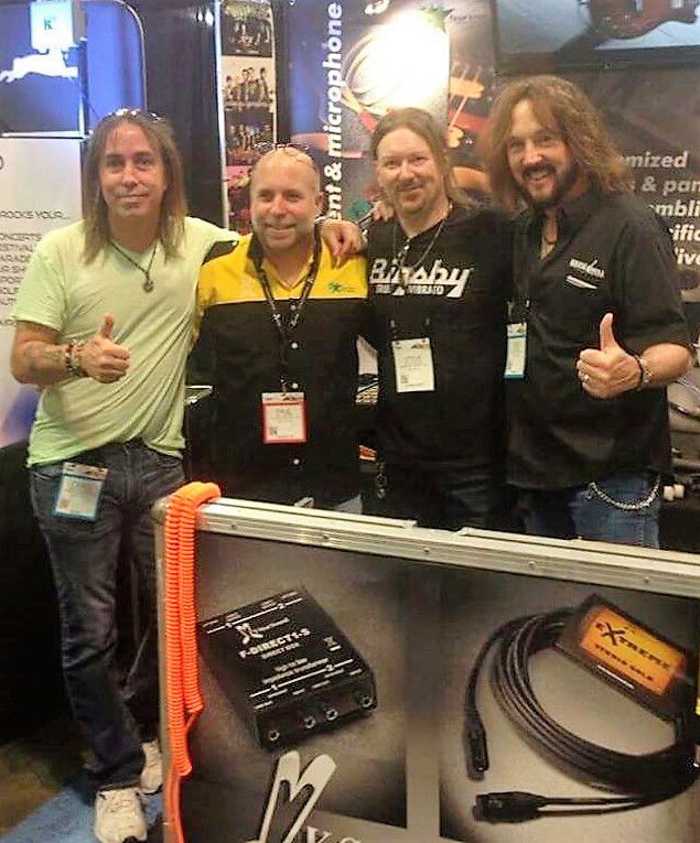 Star Cable Booth, Nashville NAMM w. Craig Bradford & Mr. Ron Keel