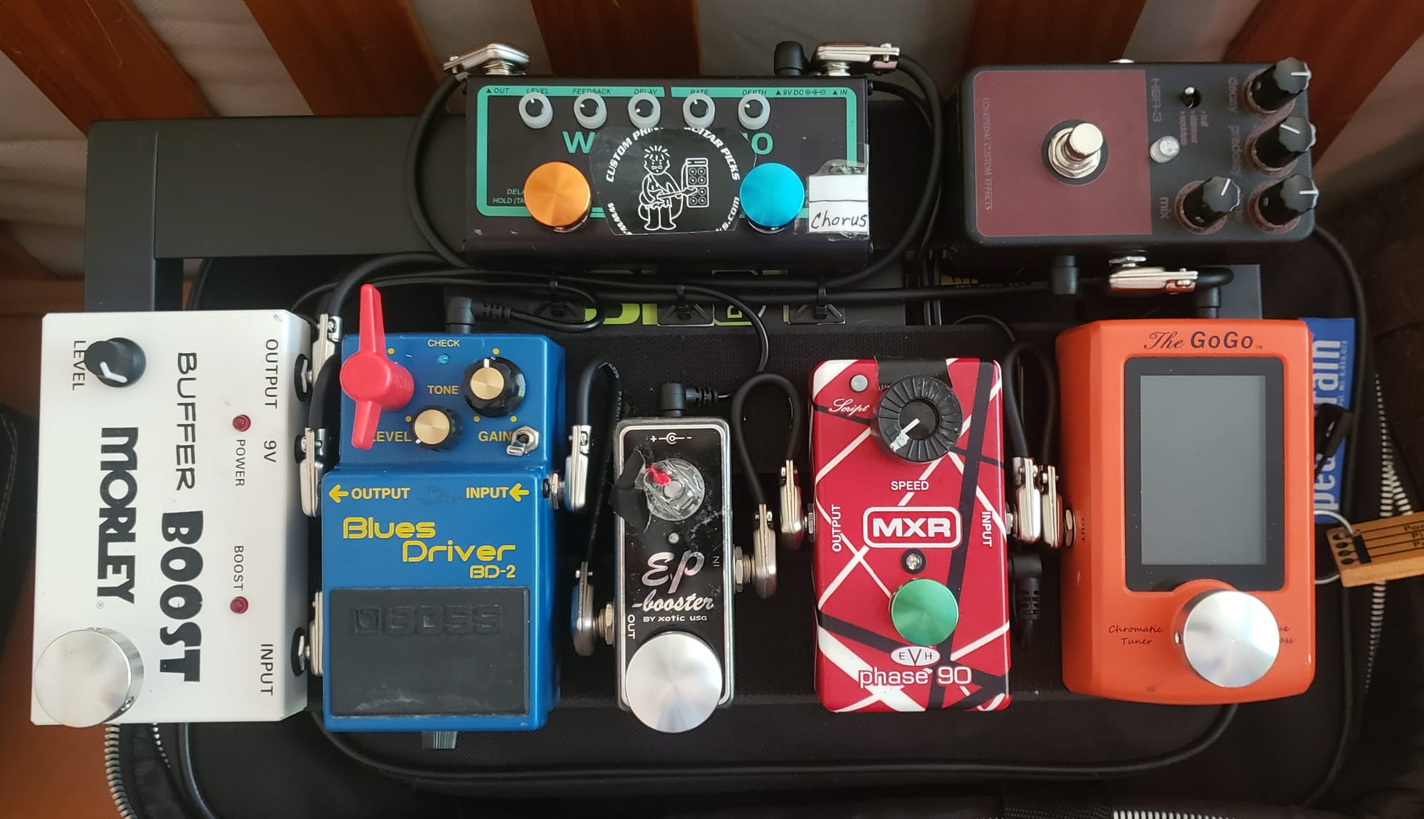 Small Travel Pedalboard