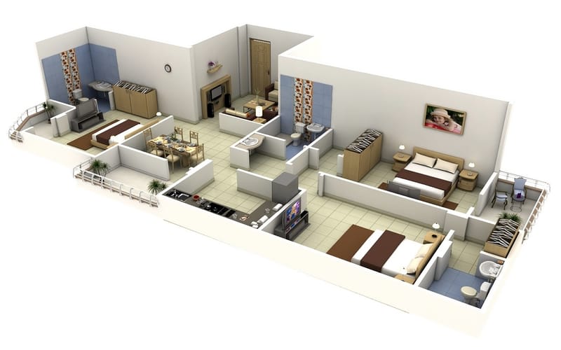 3D FLOOR PLAN