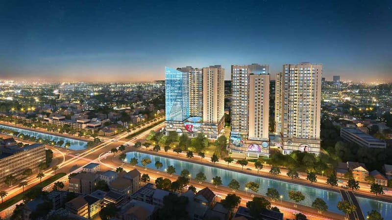 Vị trí vàng đắc địa của căn hộ Hinode City Hai Bà Trưng