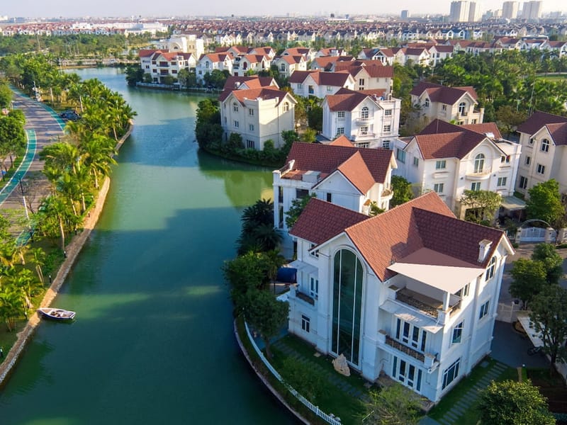 Sự kiêu sa và sang trọng tại biệt thự Vinhomes Riverside