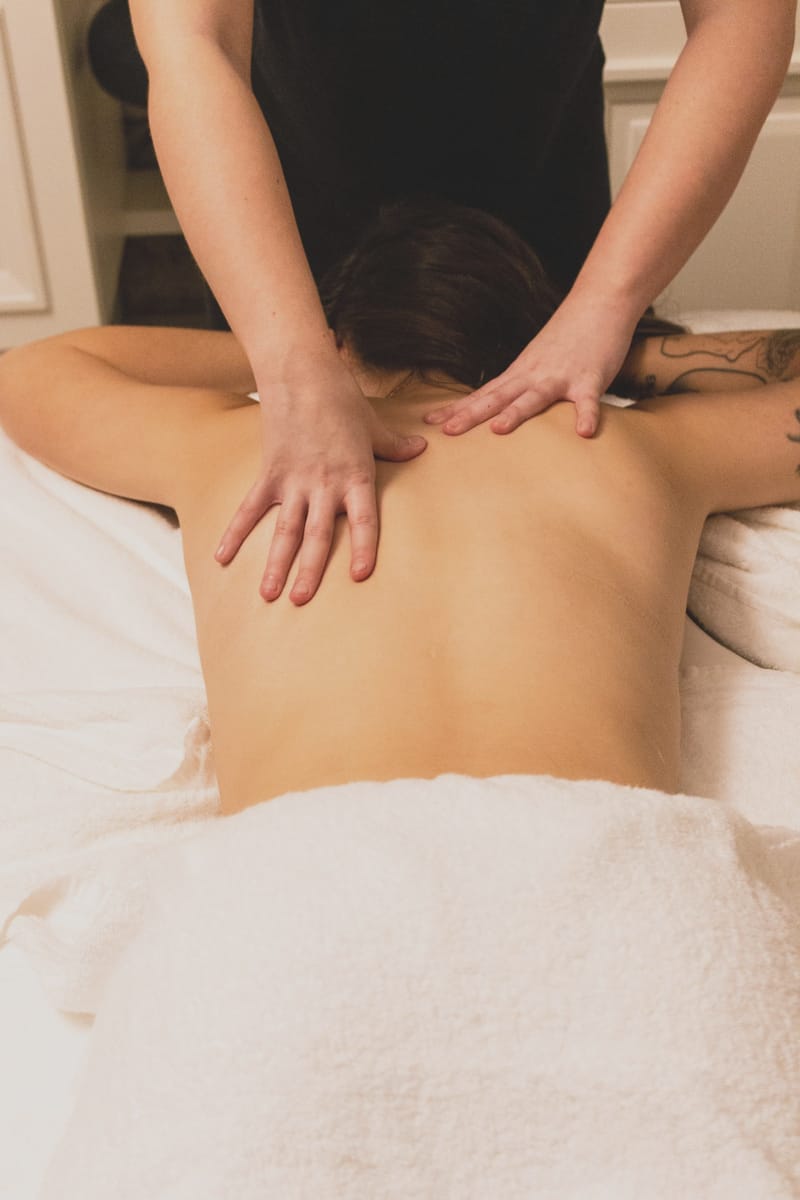 Massage relaxant à l'huile végétale bio 1h