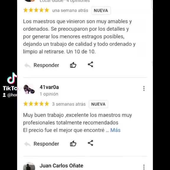 Comentarios de clientes felices
