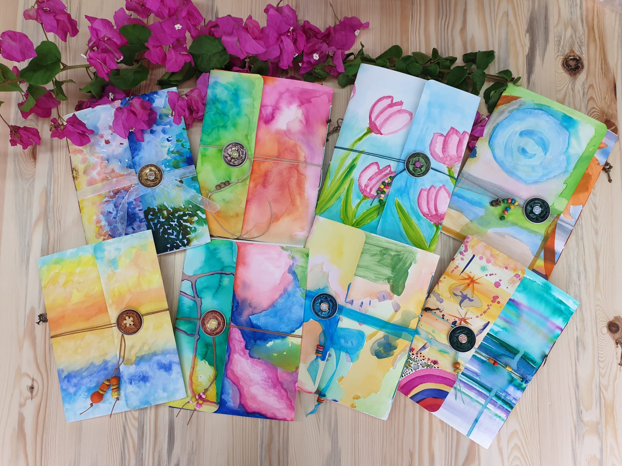 מיני יומן ויזואלי (Art Journaling) - יומני-נפש אומנותיים.