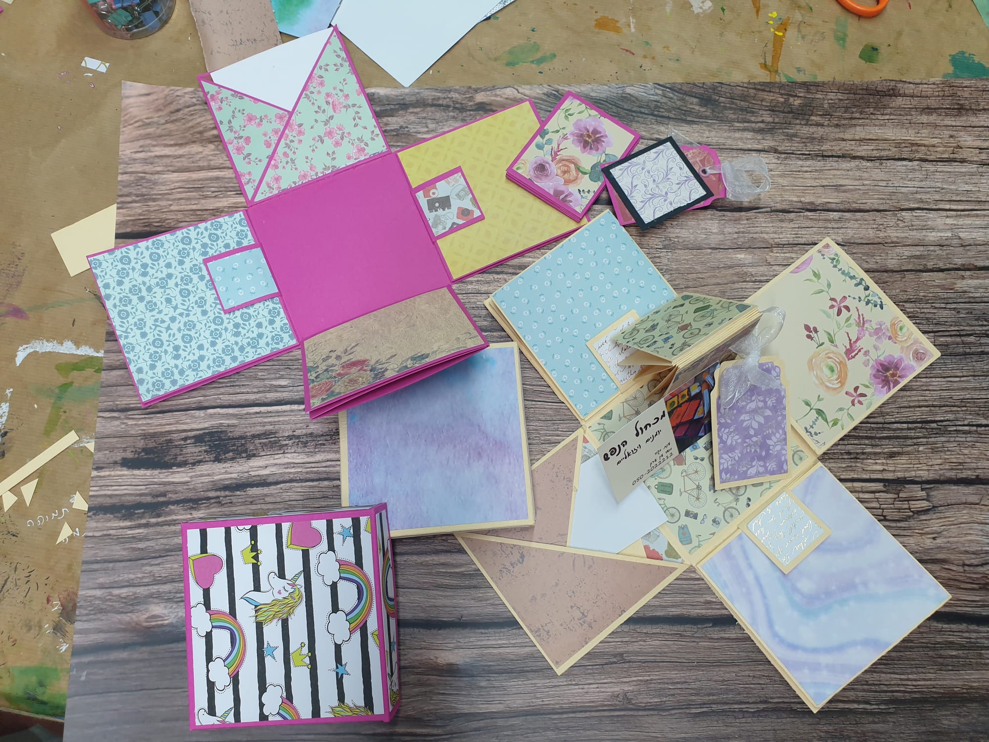 סדנה מעולם ה-scrapbook