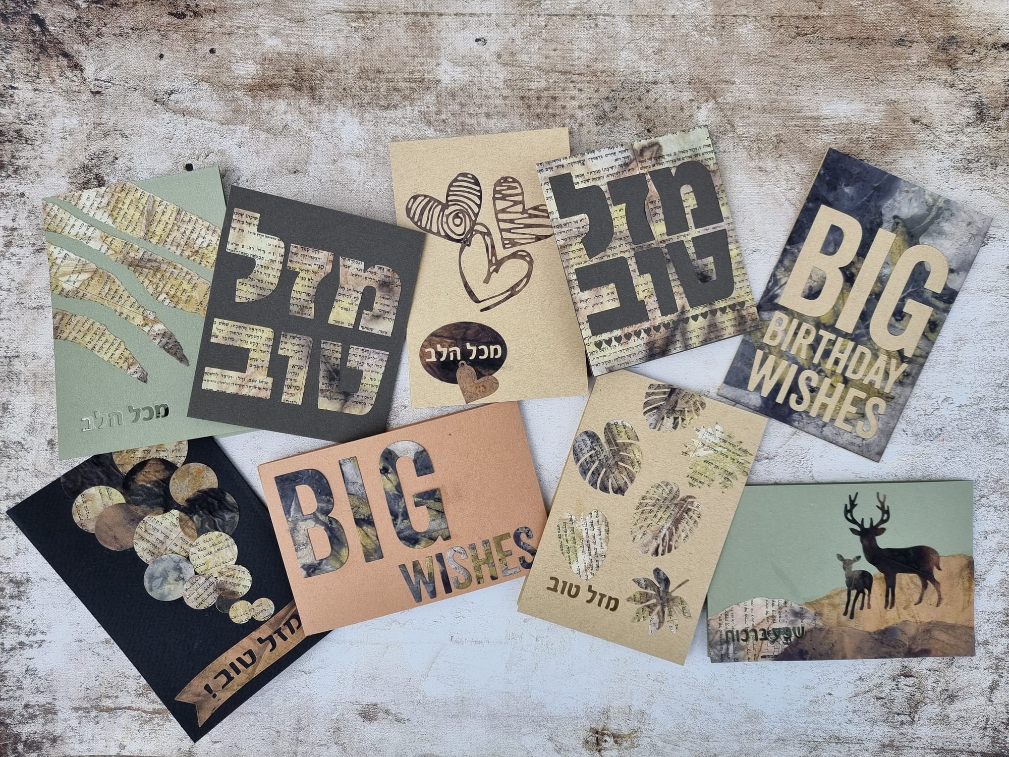 הדפסי עלים - ecoprint