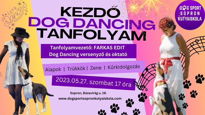 DOG DANCING KEZDŐ TANFOLYAM