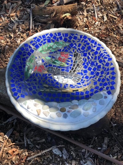 Mosaic Workshop with Shelley