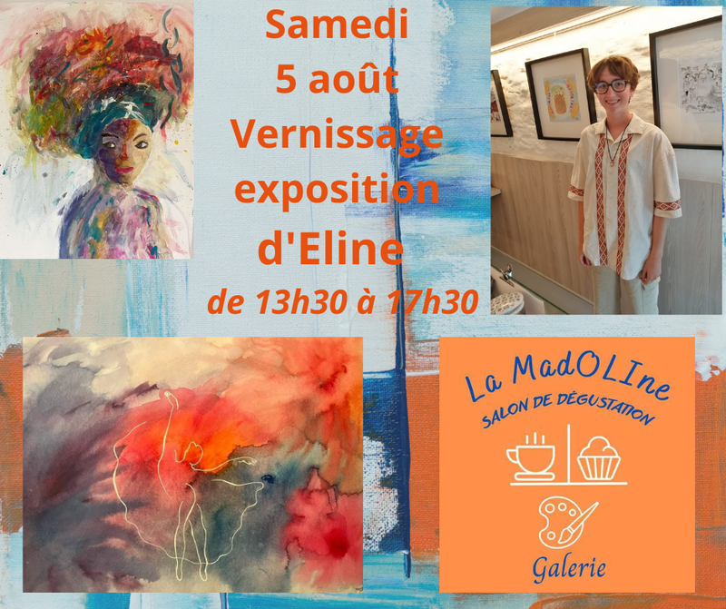 Exposition des peintures d'Eline