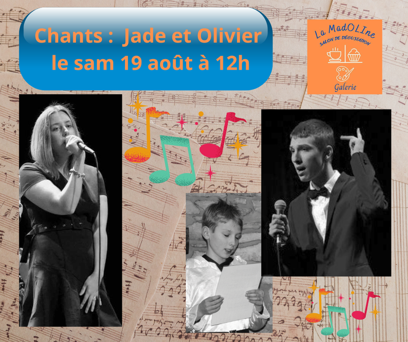 Chants par Jade et Olivier