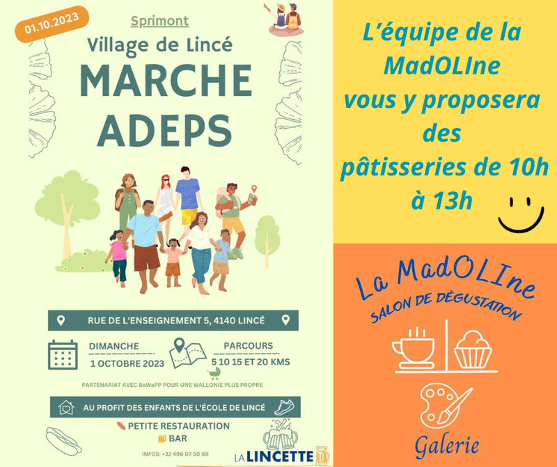 Dim 1er Oct Place to be is...Lincé !!!