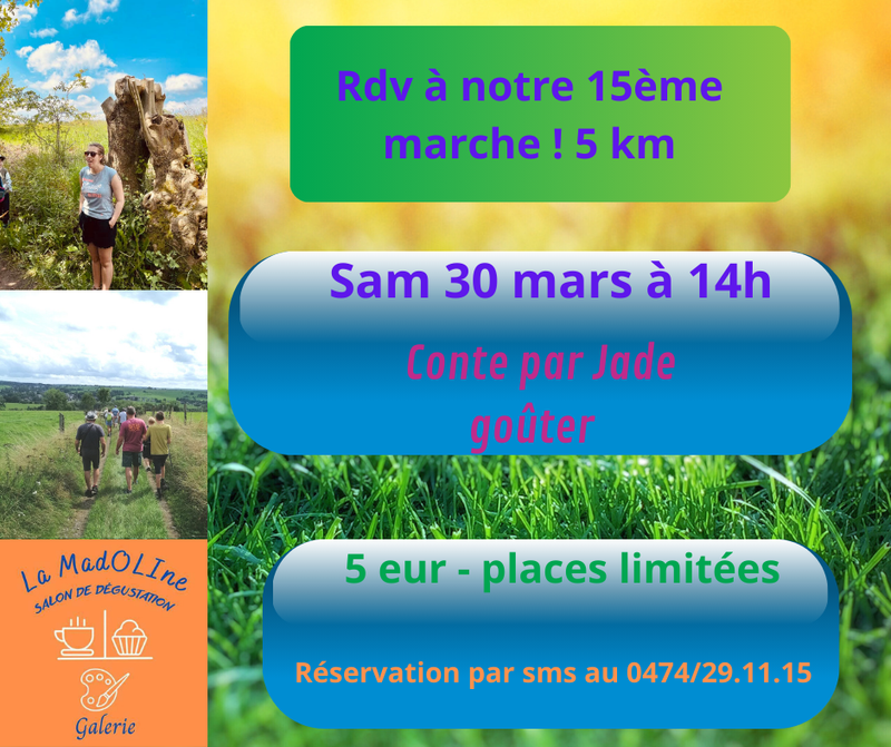 RDV à notre 15ème marche !