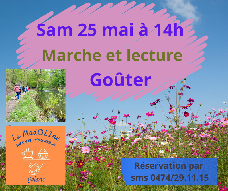 Marche et lecture par Jade
