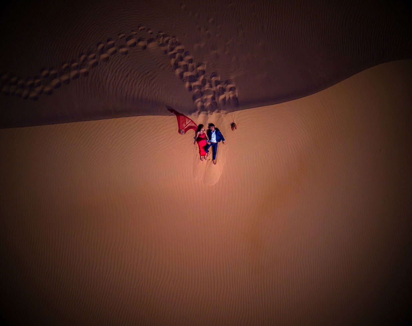 Vidéo publicitaire par drone