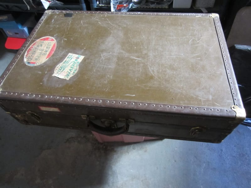 TIme Capsule 1--Confronting My History in the Wardrobe Trunk