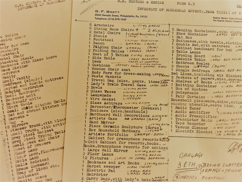 It Runs in the Family: A 50+ Year Old Downsizing Story