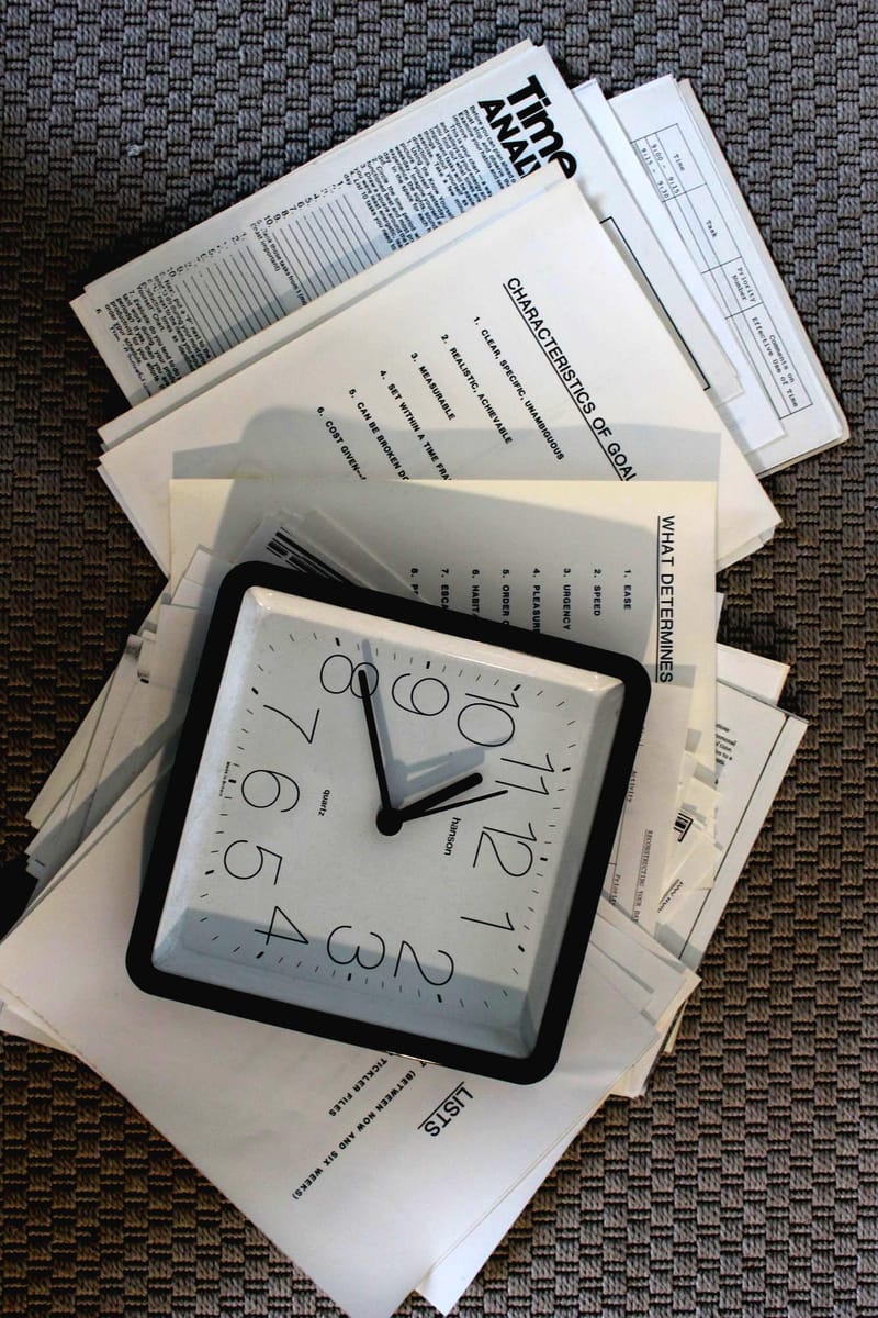 Time Management for Downsizers