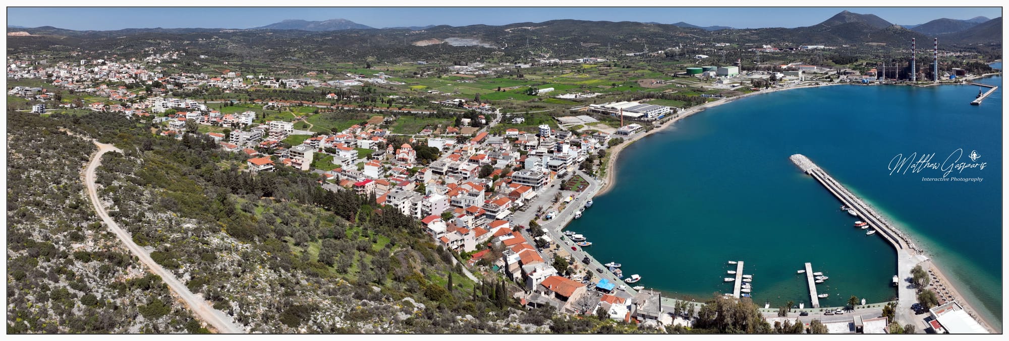 Εναέρια Φωτογράφιση-(Κωμοπόλεις & νησιά)