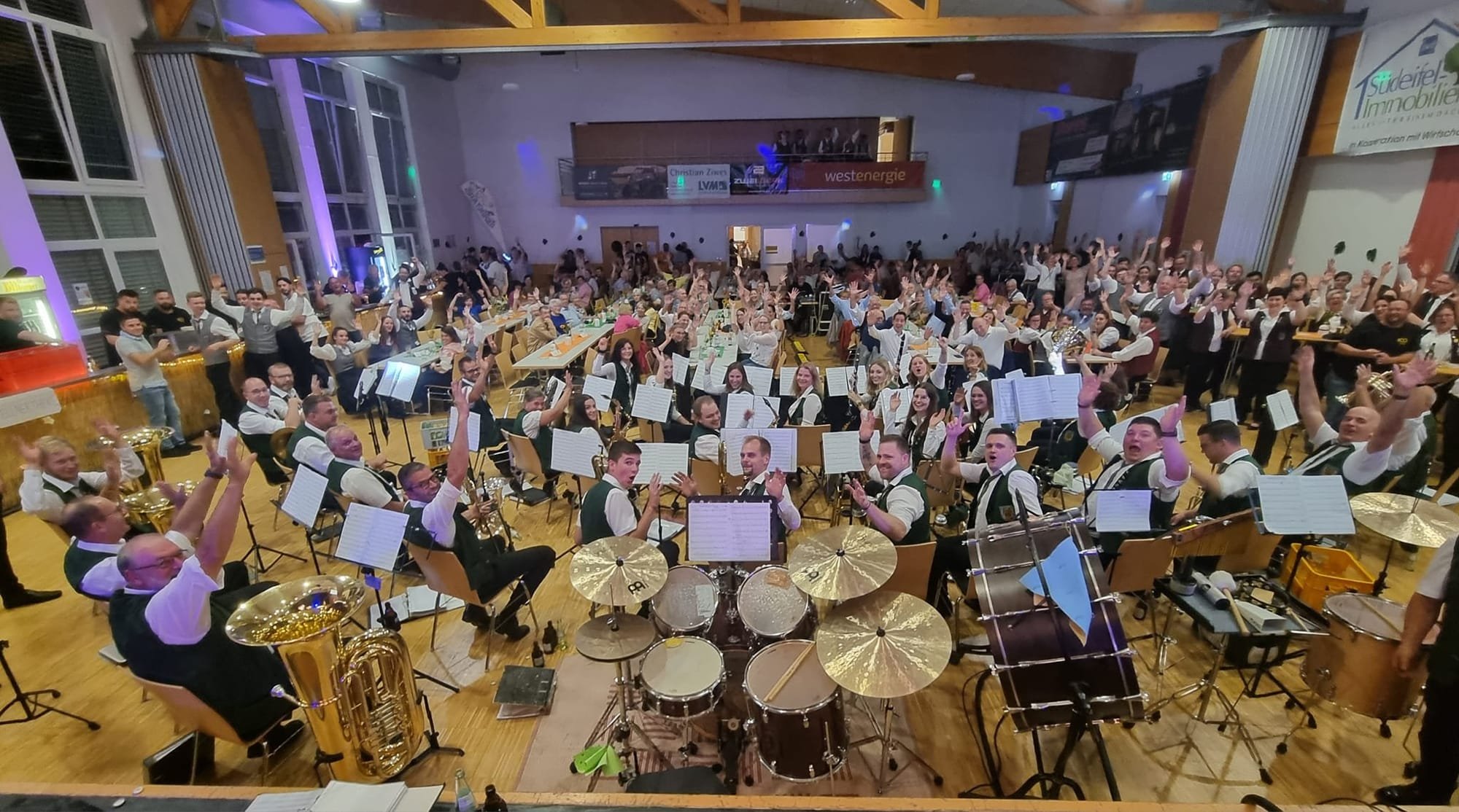 Jubiläumsfeier am Samstag mit dem Musikverein Preist