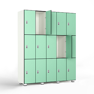 3 Tier phenolic locker