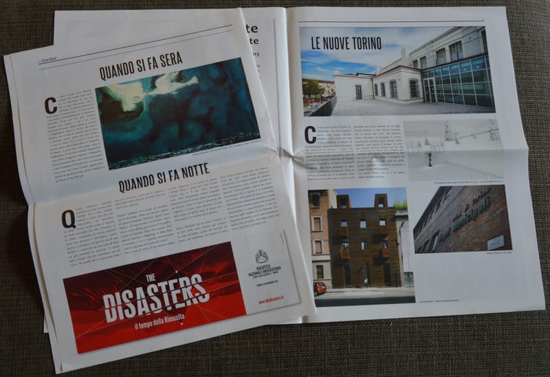 The Disasters 2013 - Biblioteca Nazionale Universitaria di Torino