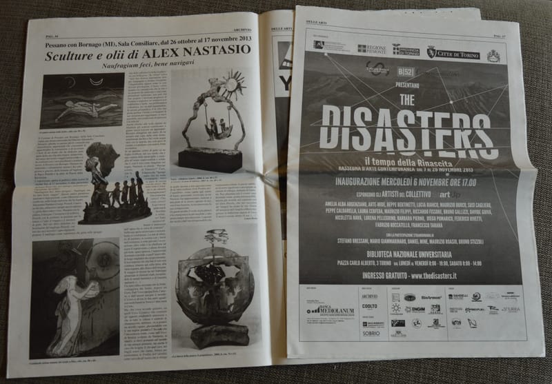 The Disasters 2013 - Biblioteca Nazionale Universitaria di Torino