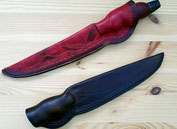 Fundas de cuero para cuchillos (semana)