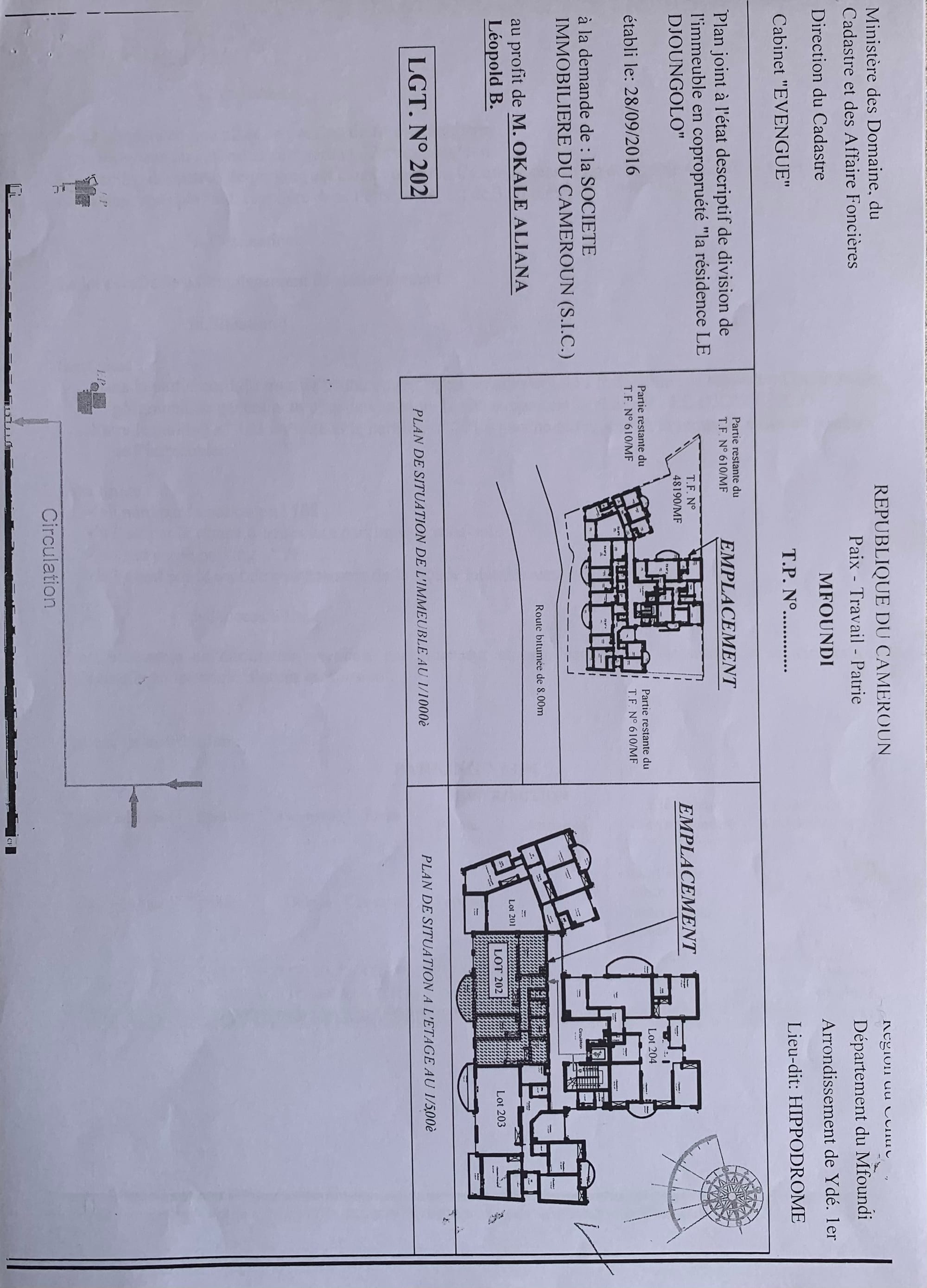 Plan et Descriptif de l'appartement