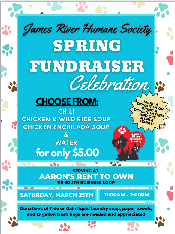 James River Human Society fundraiser