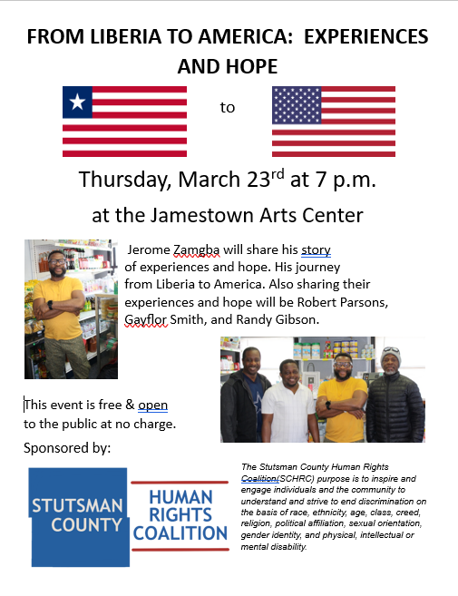 From Liberia to America: Experiences and Hope