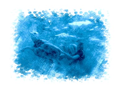 POEME ET  DESSIN 15 . PLONGEE image