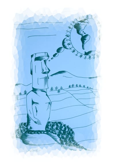 POEME ET DESSIN 16 . PACIFIQUE  image