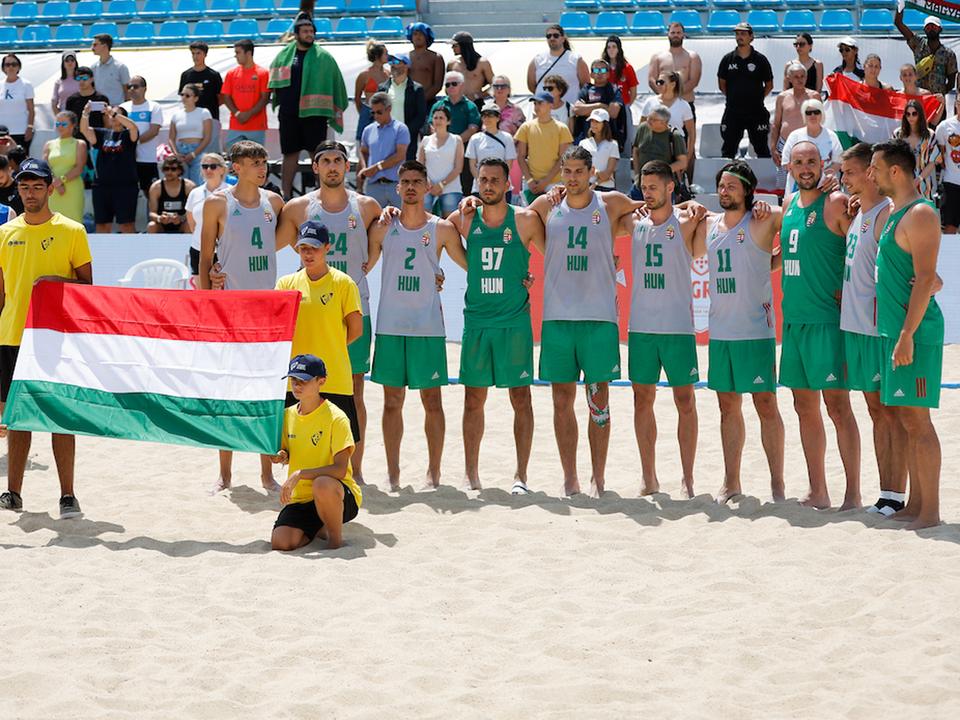 Strandkézilabda: Eb-győztes a magyar férfiválogatott!