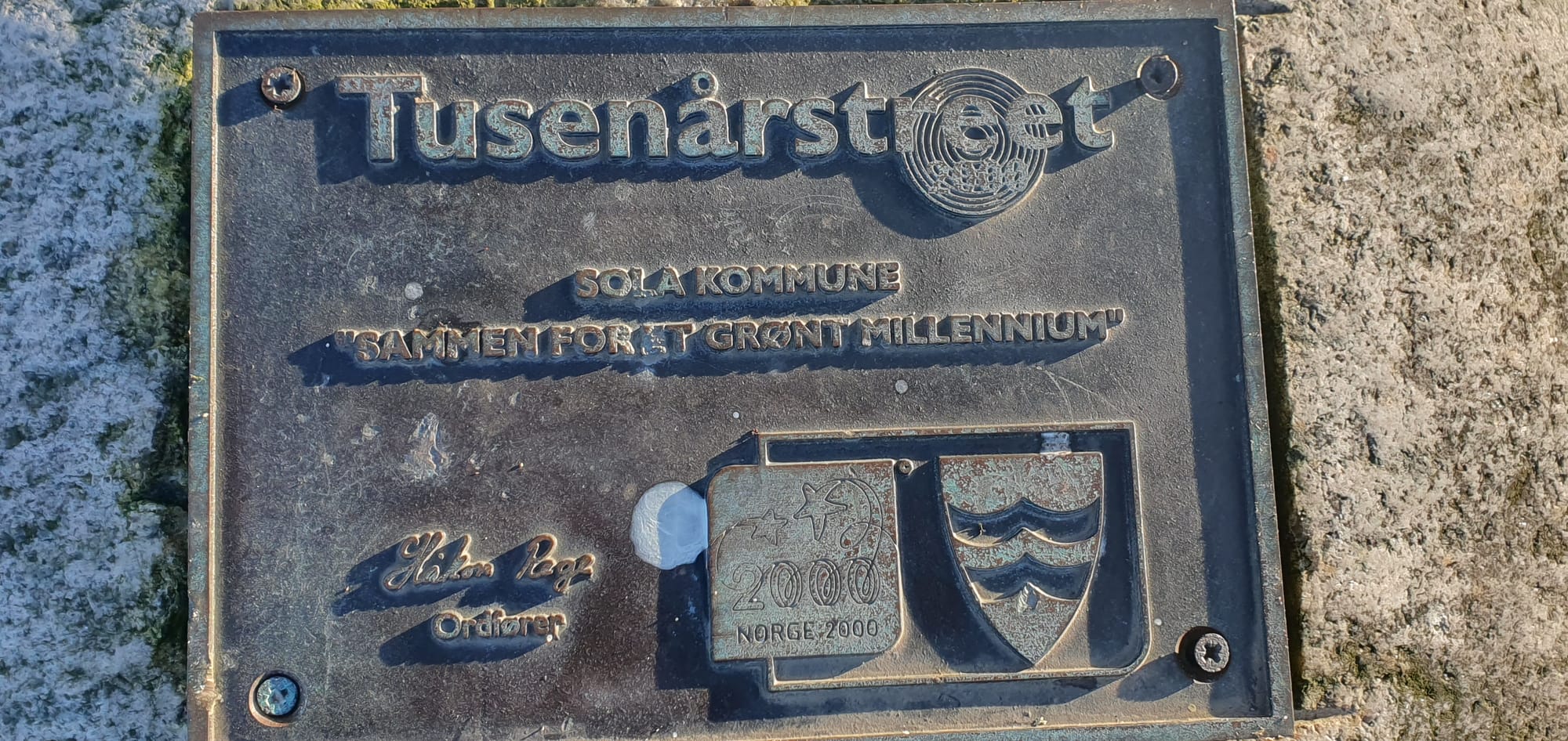 The millennium plate