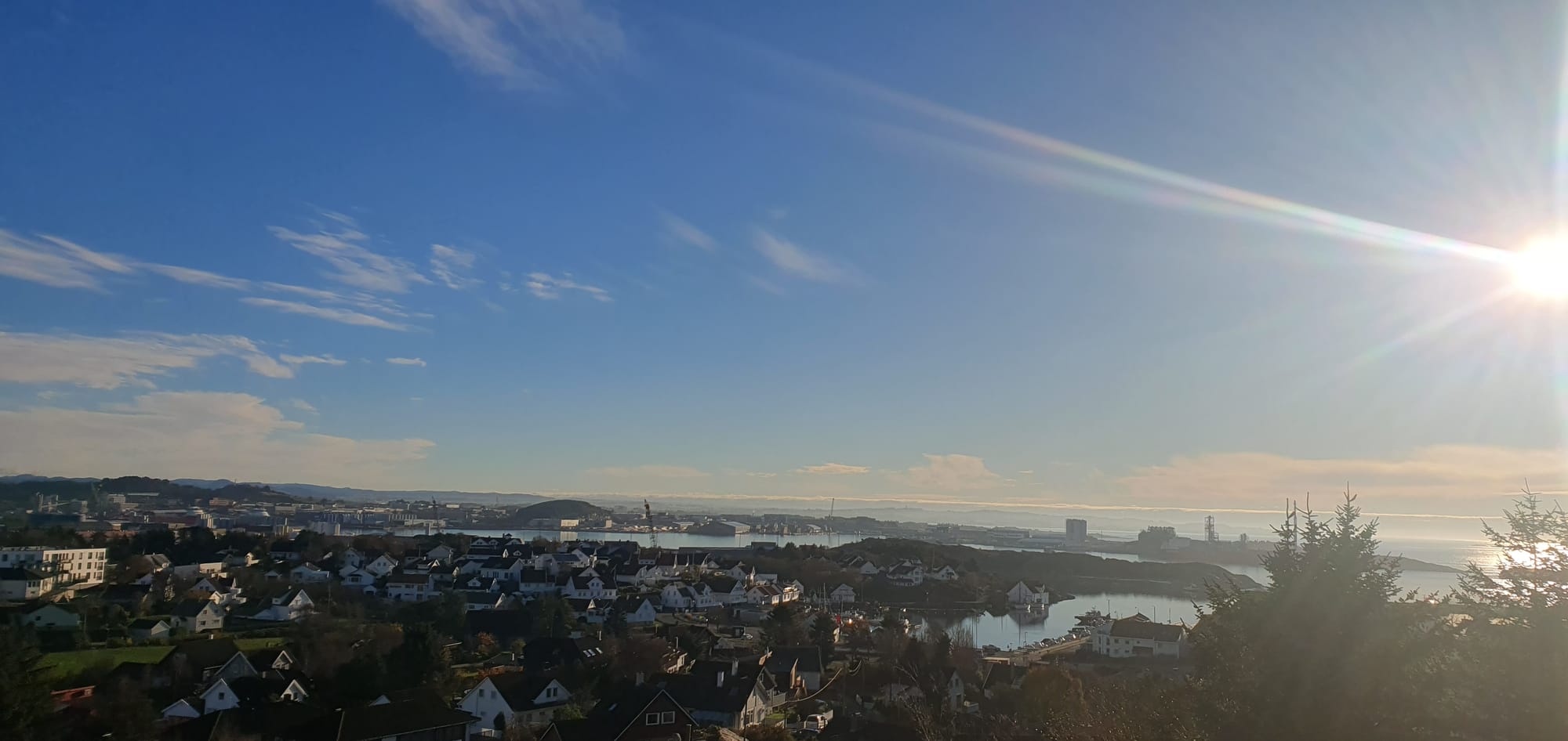 Tananger harbour and Risavika nov 2022
