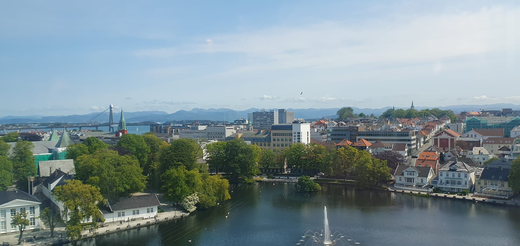 View from Radisson Blu Atlantic Hotel Juni 2023