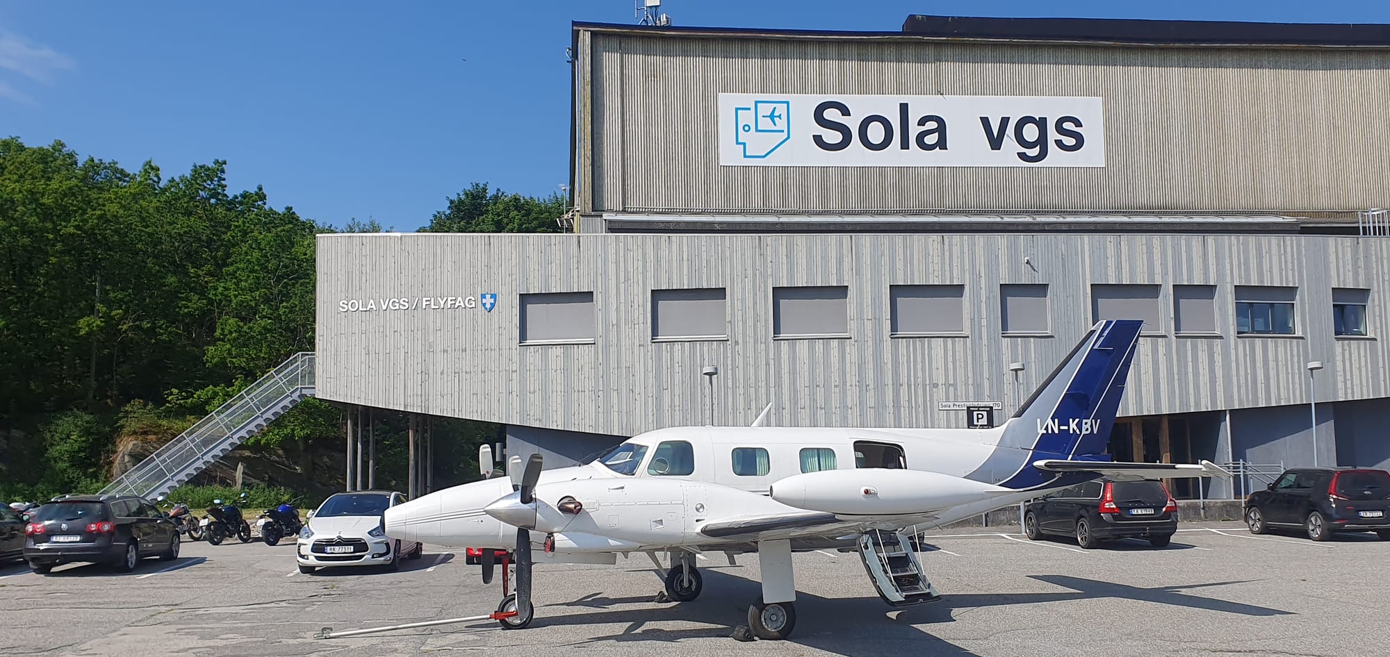 Pilot school at Sola Juni 2023
