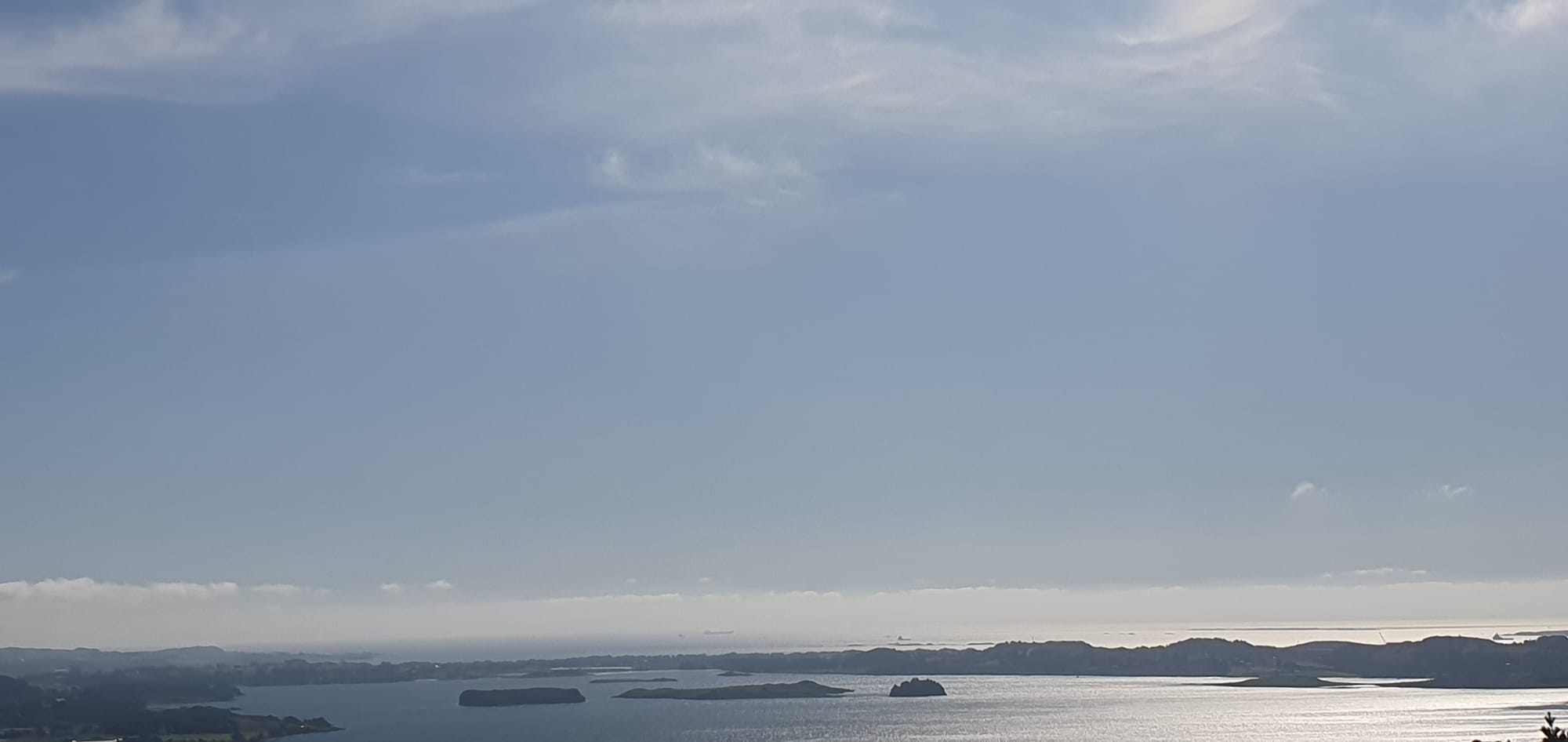 Great view from Ullandhaug tower in Stavanger august 2023