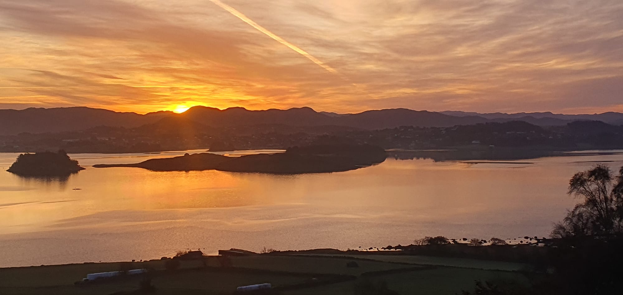 Sunrise over Hafrsfjord 18.10.2023