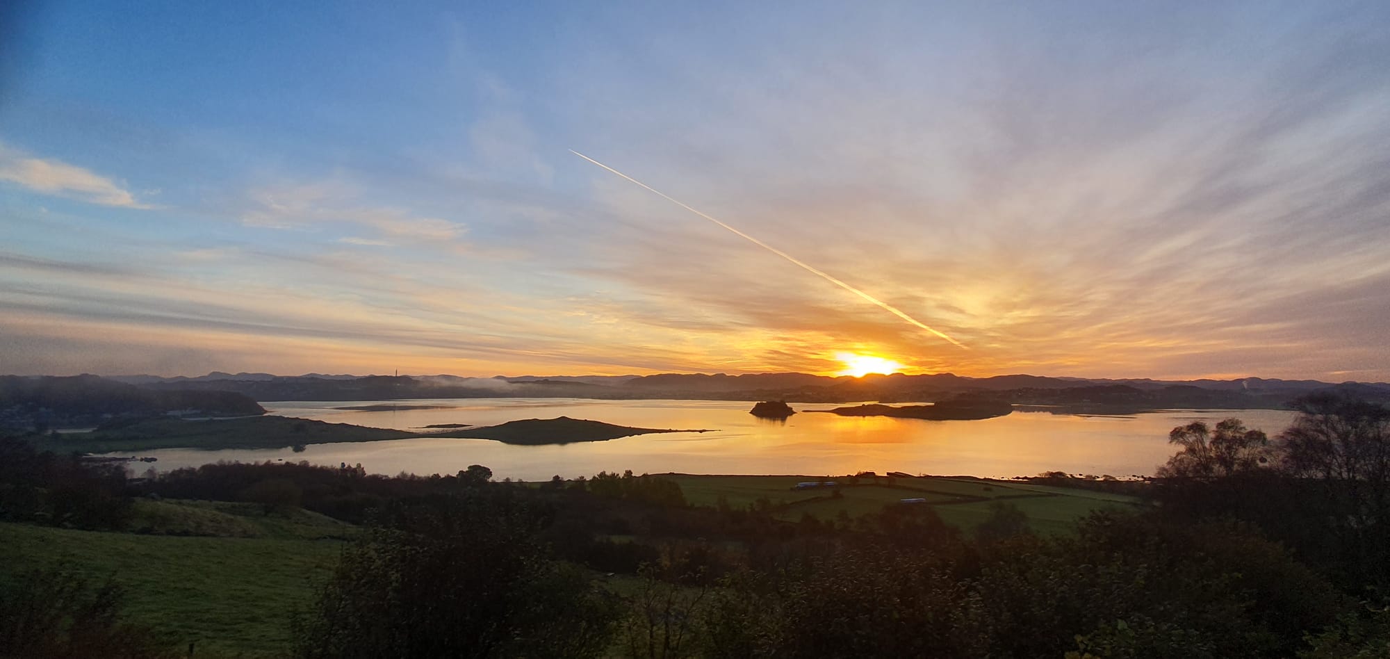 Sunrise over Hafrsfjord 18.10.2023