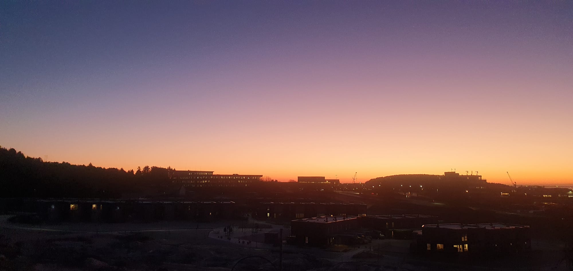 Enok bakken in Risavika Tananger in Jan 2024 Sunset