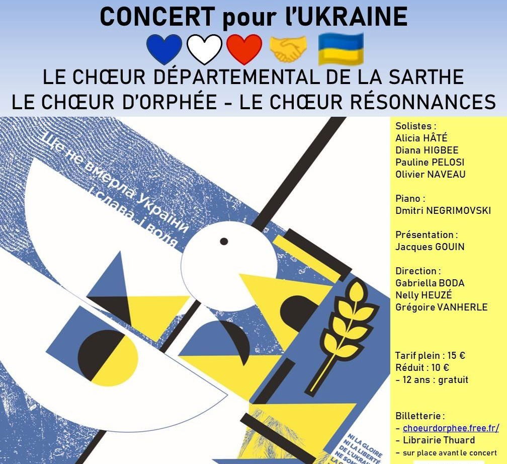 Сoncert pour l'Ukraine