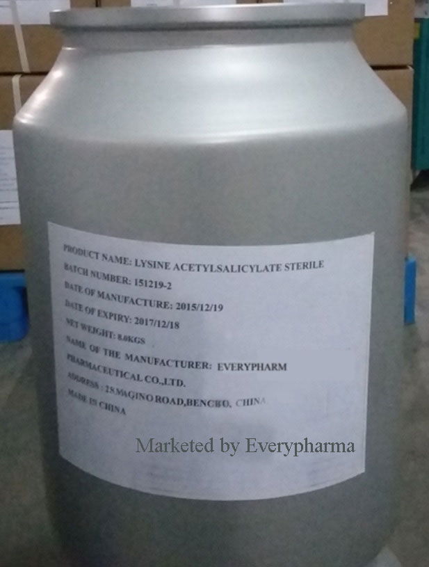 DL-Lysine Acetylsalicylate with 10% glycine