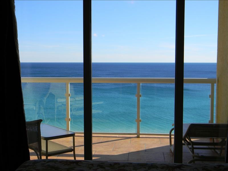 Breathtaking view from Master Bedroom, private sliding  door to balcony